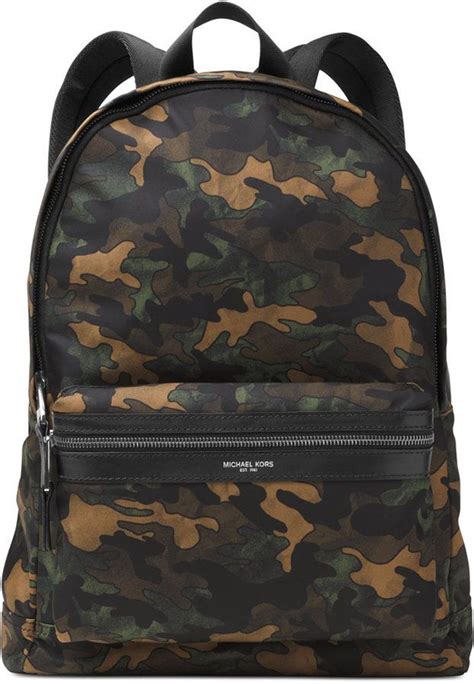 michael kors men's kent camo backpack|Michael Kors Men's Kent Camo Backpack .